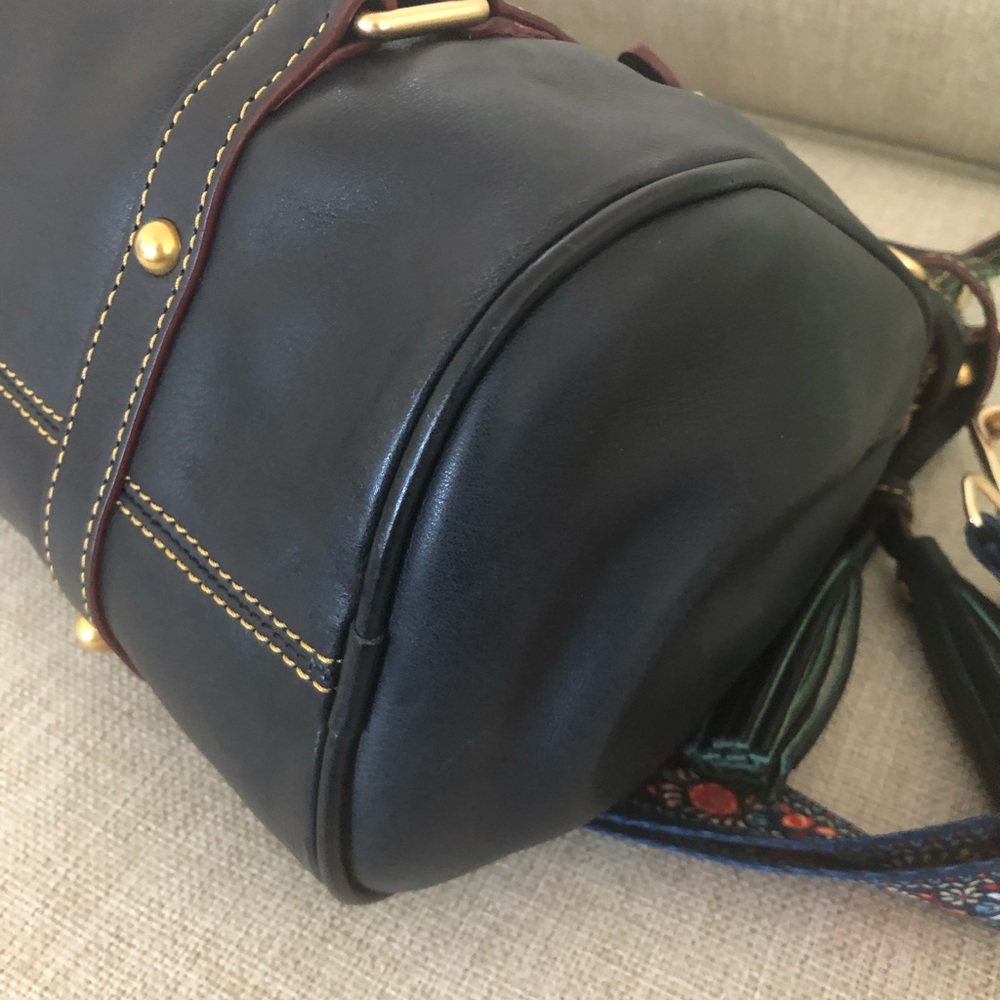 Dooney & Bourke Florentine Small Satchel Navy - Picture 7 of 7